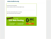 Tablet Screenshot of mudurnu.org